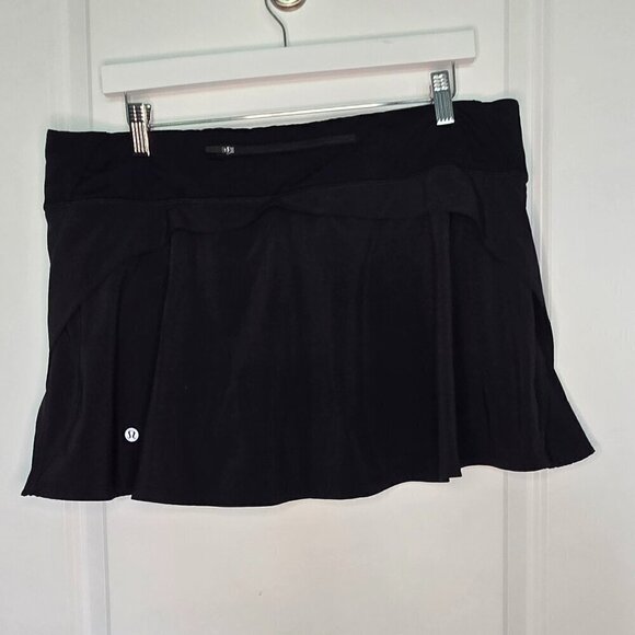 Lululemon Play Off The Pleats Skirt *13" - 14 Black - Picture 4 of 8